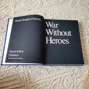 WAR WITHOUT HEROES BOOK Vietnam War Military Book Duncan